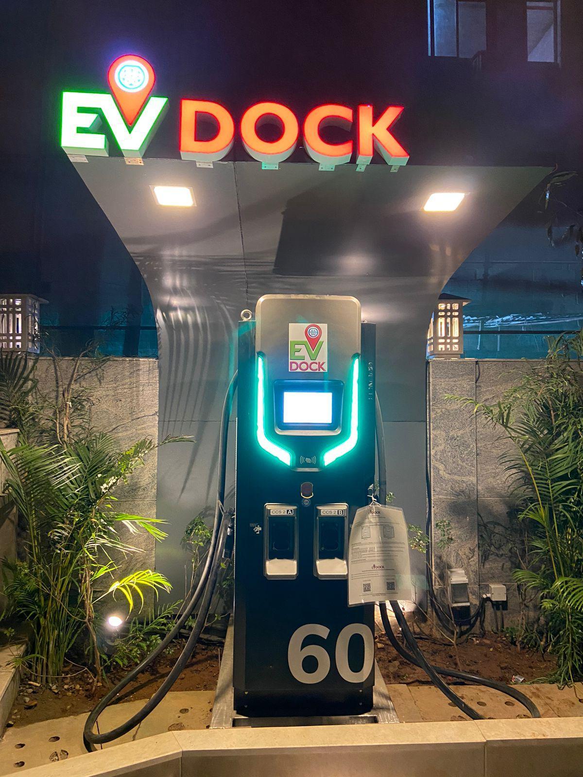 EV DOCK Charging Station Business Image