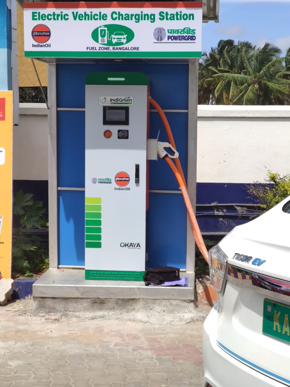 Electric Vehicle Charging Station Business Image